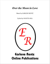 Over the Moon in Love SSA choral sheet music cover